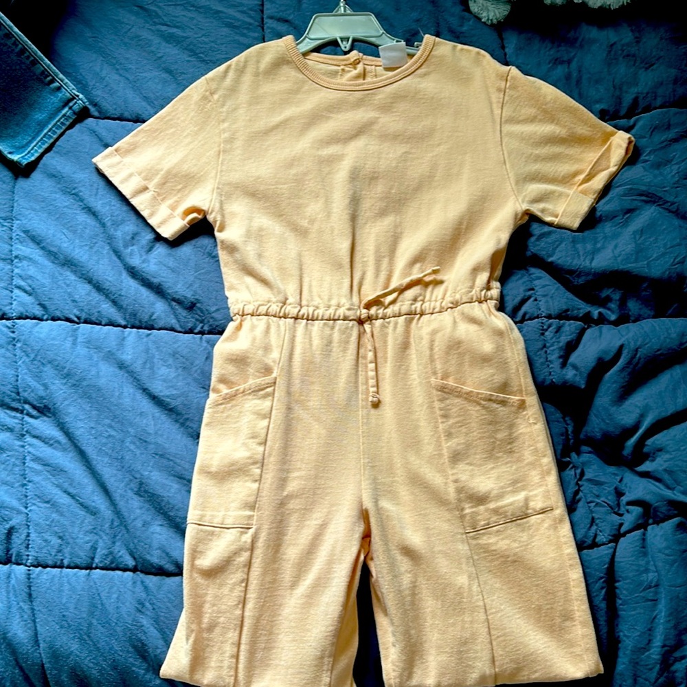 Girls Zara Peach Jumpsuit